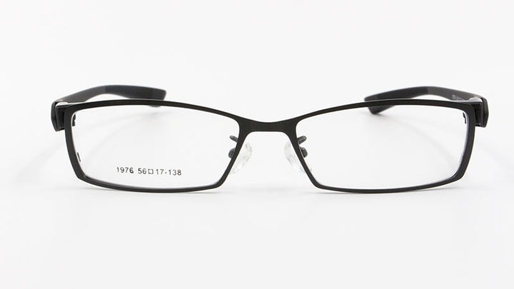 Bclear Men's Full Rim Alloy Frame Eyeglasses TR-90 Temples S1976 Full Rim Bclear