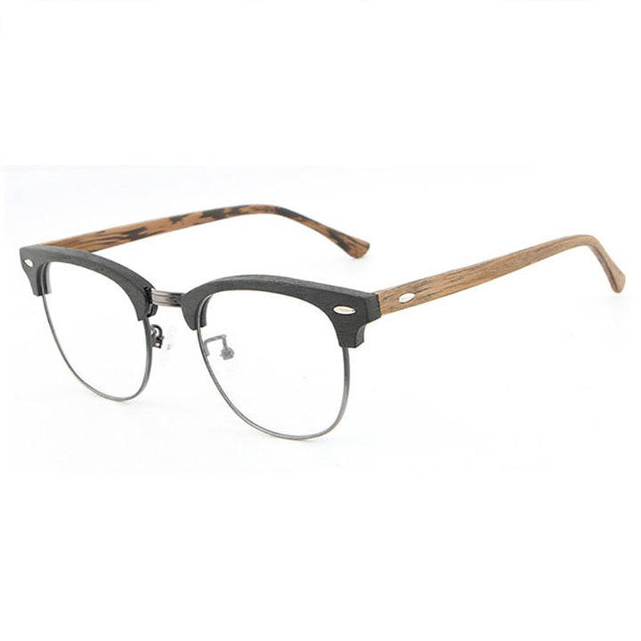 Reven Jate Unisex Full Rim Oval Acetate Eyeglasses Hb027 Full Rim Reven Jate