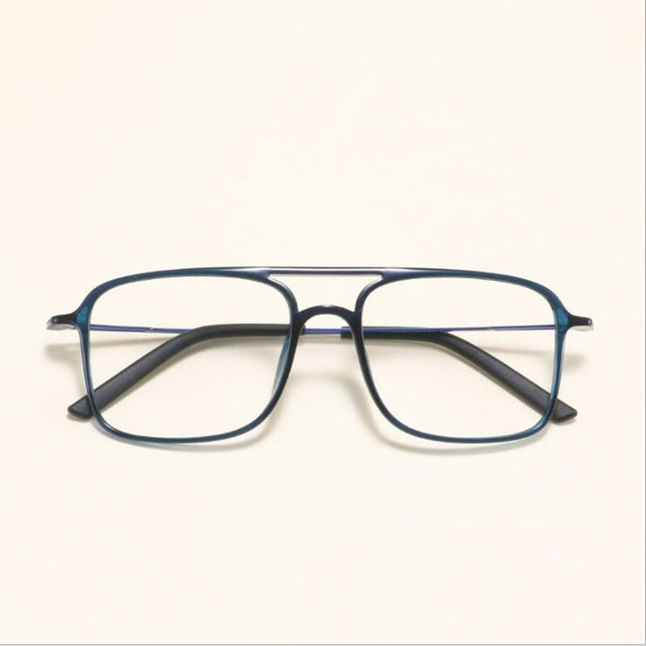 Hotochki Unisex Full Rim Ultem Resin Frame Eyeglasses 2235 Full Rim Hotochki blue