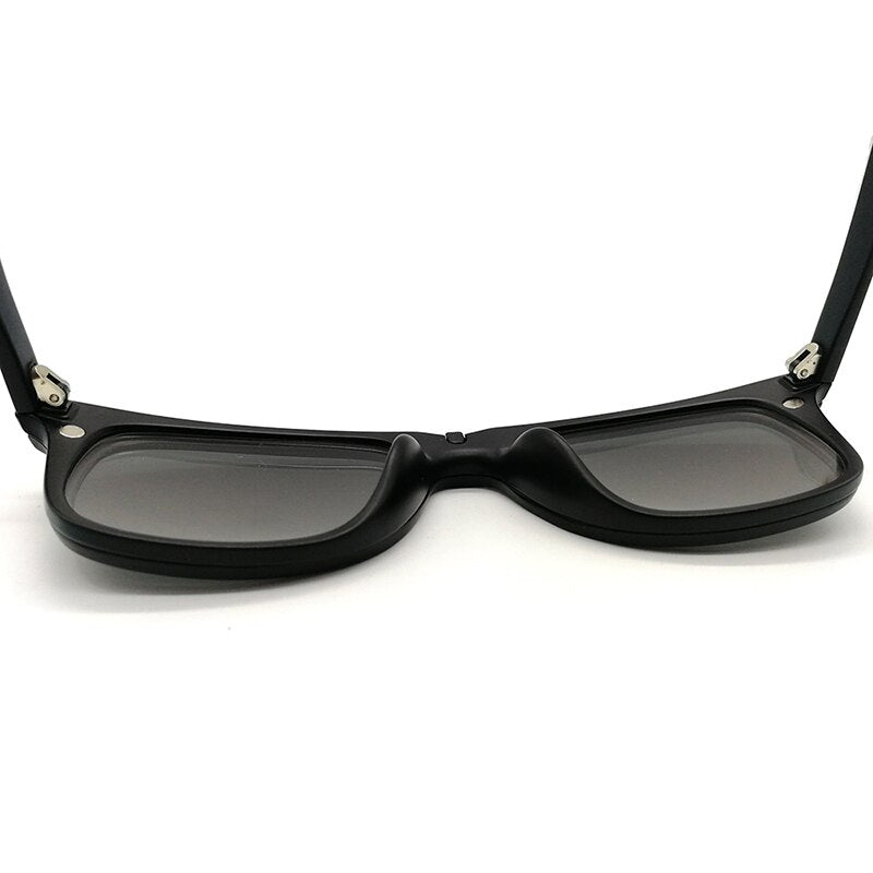 Unisex 5 Piece Clip On Sunglasses Polarized Magnetic Eyeglasses Js3356a Clip On Sunglasses Brightzone   
