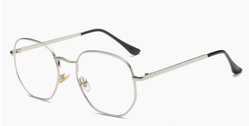 Brightzone Unisex Eyeglasses Full Rim Square Alloy Titanium Full Rim Brightzone