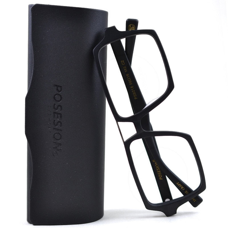 Hdcrafter Unisex Full Rim Square Acetate Eyeglasses Ps9016 Full Rim Hdcrafter Eyeglasses