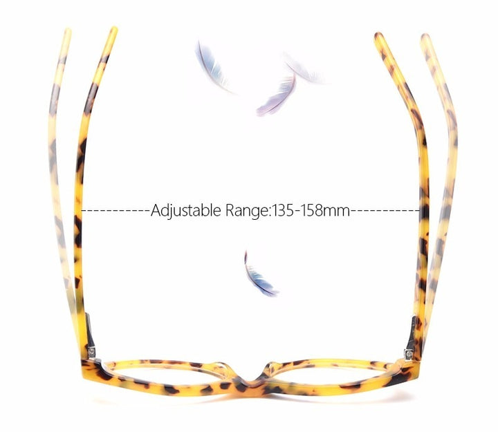Gmei Women's Eyeglasses Cat-Eye Hypoallergenic Acetate Full Rim T8097 Full Rim Gmei Optical
