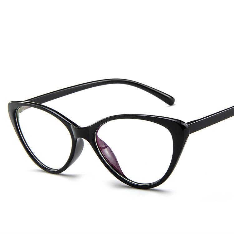 Brightzone Women's Full Rim Cat Eye Acetate Eyeglasses C885 Full Rim Brightzone