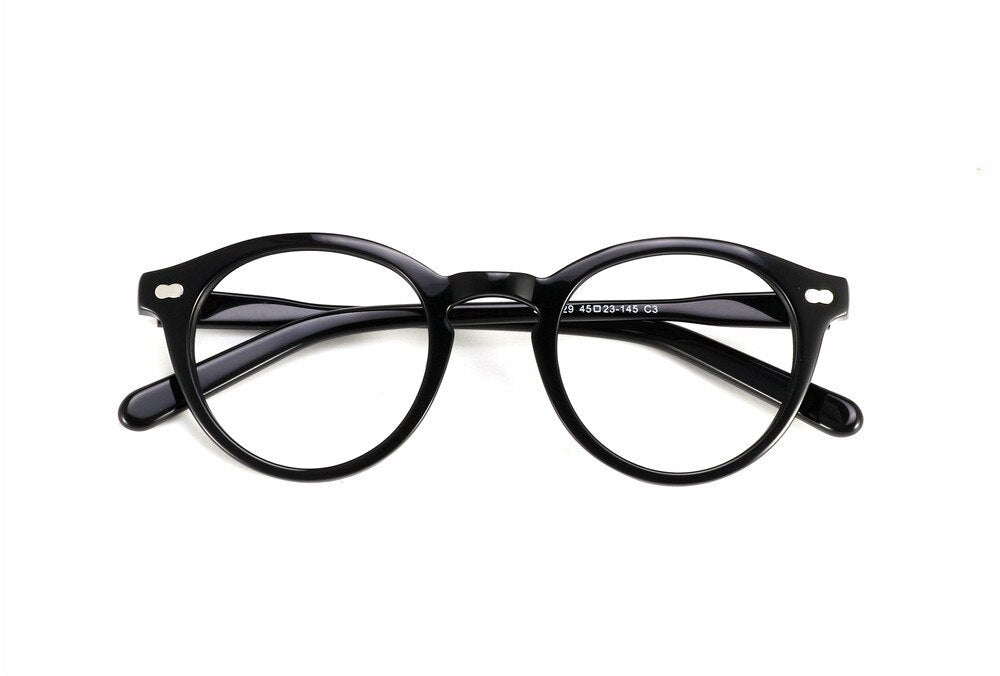 Hotony Women's Full Rim Acetate Frame Eyeglasses Sd1229 Full Rim Hotony