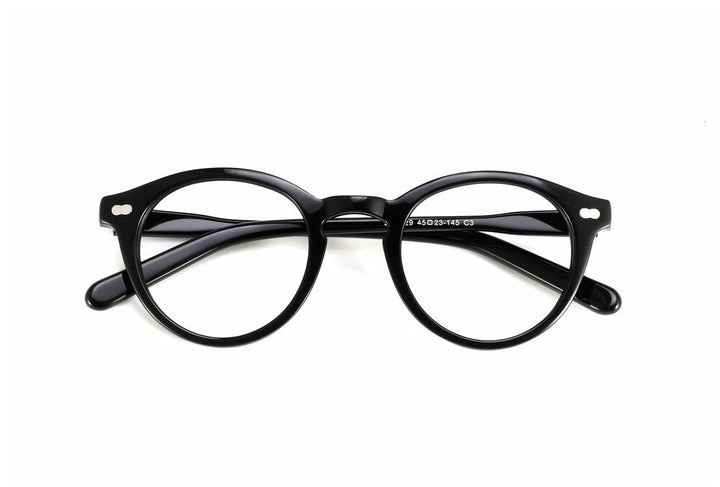 Hotony Women's Full Rim Acetate Frame Eyeglasses Sd1229 Full Rim Hotony