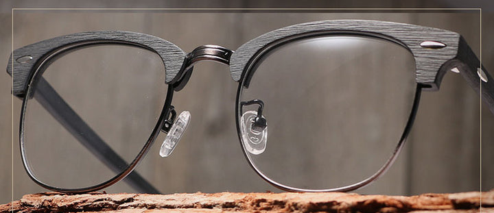 Reven Jate Unisex Full Rim Oval Acetate Eyeglasses Hb027 Full Rim Reven Jate