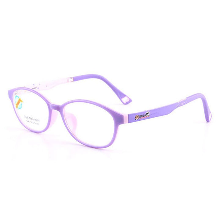 Reven Jate 5691 Child Glasses Frame For Kids Eyeglasses Frame Flexible Frame Reven Jate purple  