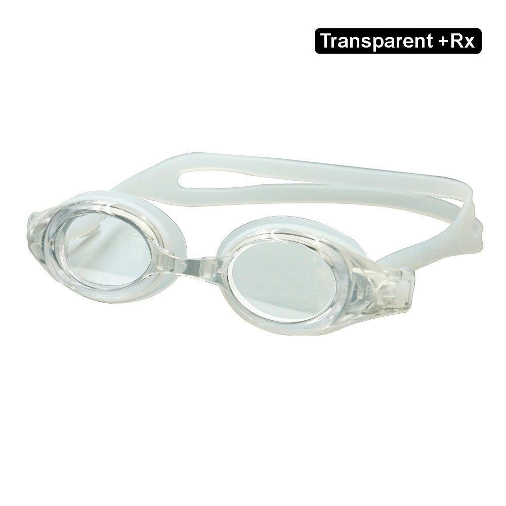 Enzodate Unisex Full Rim Polycarbonate Myopic Swim Goggles 9300fc Goggles Enzodate