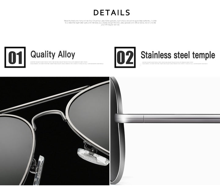 Aidien Unisex Full Rim Alloy Frame Myopic Lens Sunglasses 6088 Sunglasses Aidien   