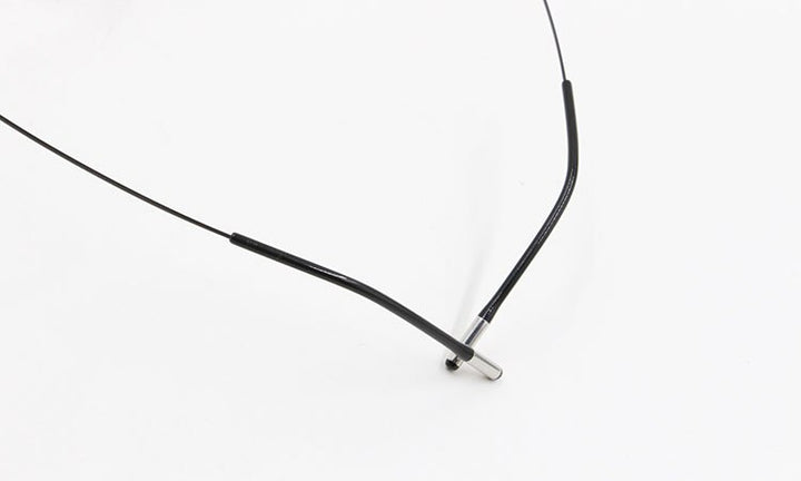 Bclear Women Rimless Cat Eye Memory Titanium Eyeglasses 2003 Rimless Bclear