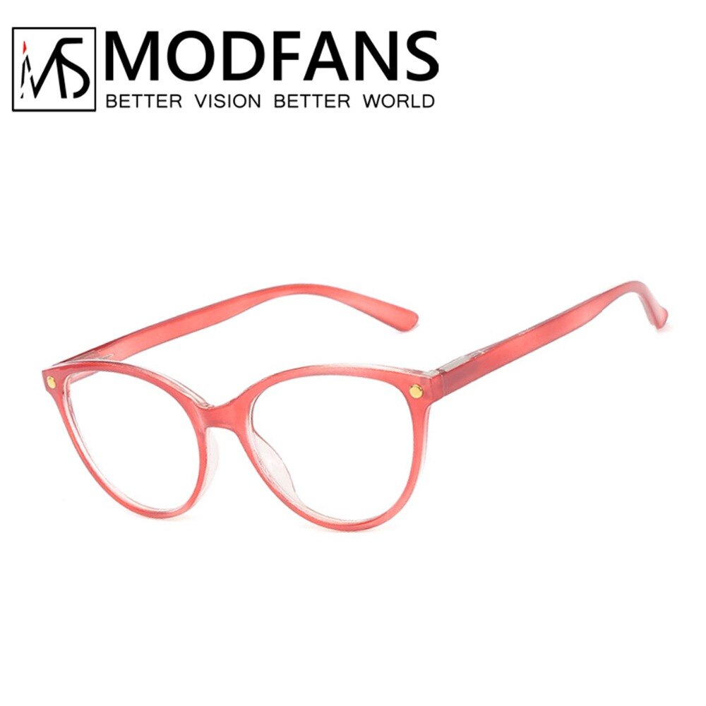ModFans Women's Full Rim Cat Eye Tr 90 Reading Glasses Msa0032 Reading Glasses Modfans