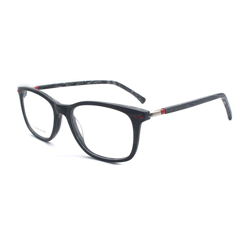 Reven Jate Unisex Full Rim Square Acetate Eyeglasses K9201 Full Rim Reven Jate C3