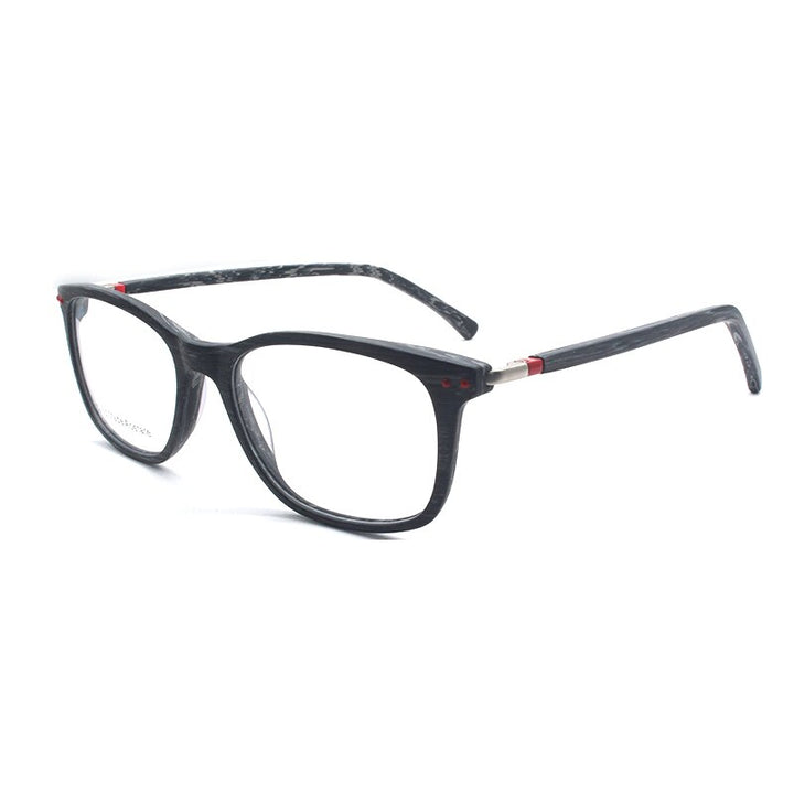 Reven Jate Unisex Full Rim Square Acetate Eyeglasses K9201 Full Rim Reven Jate C3