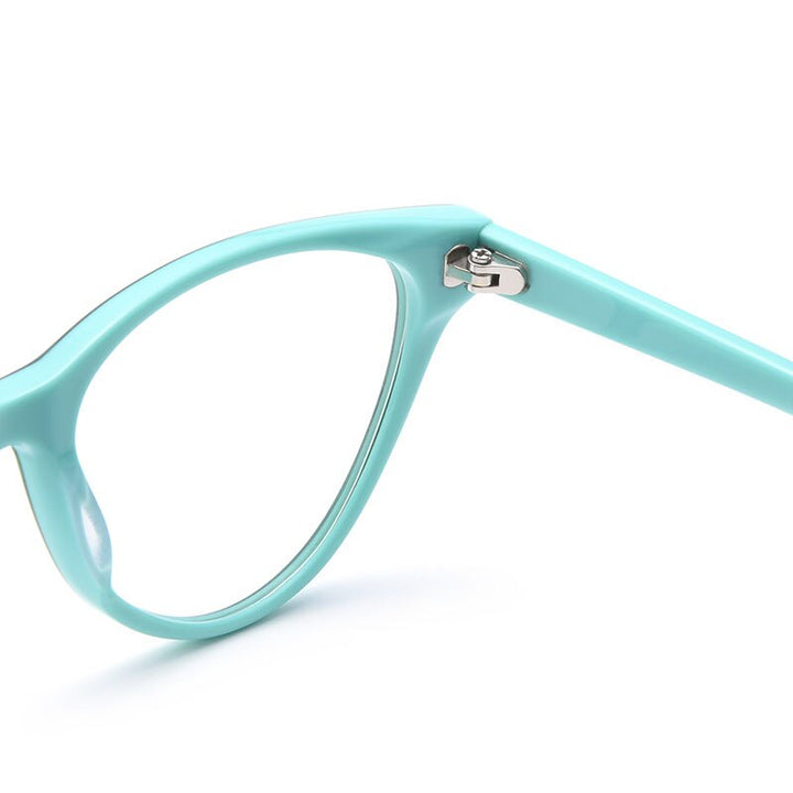Gmei Women's Eyeglasses Cat-Eye Hypoallergenic Acetate T8044 Full Rim Gmei Optical