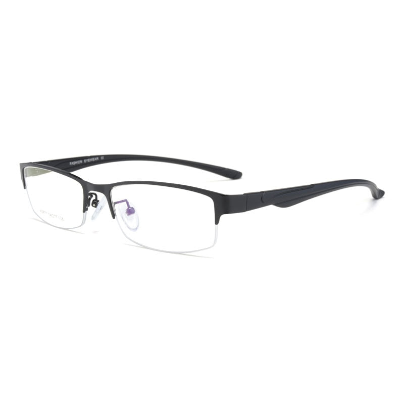 Hotochki Unisex Semi Rim Stainless Steel Alloy Frame Reading Glasses Xs671 Reading Glasses Hotochki