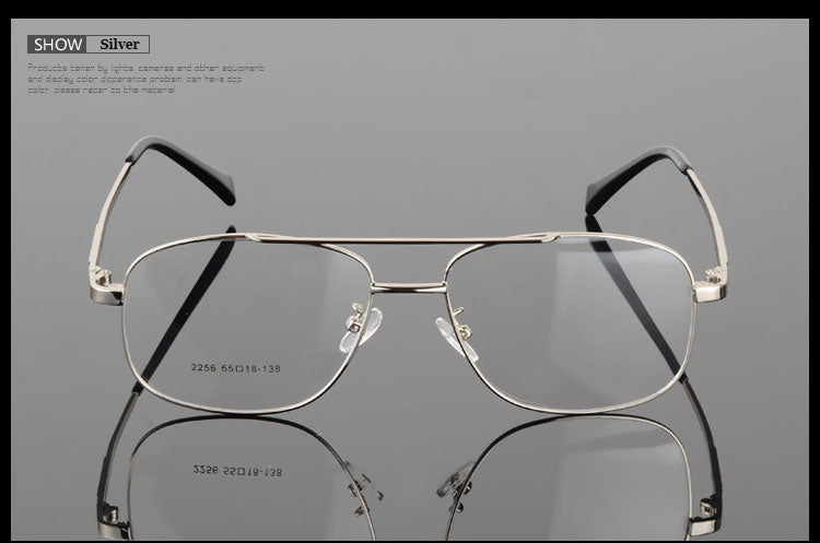 Hotochki Unisex Full Rim Round Box Alloy Frame Eyeglasses 2256 Full Rim Hotochki