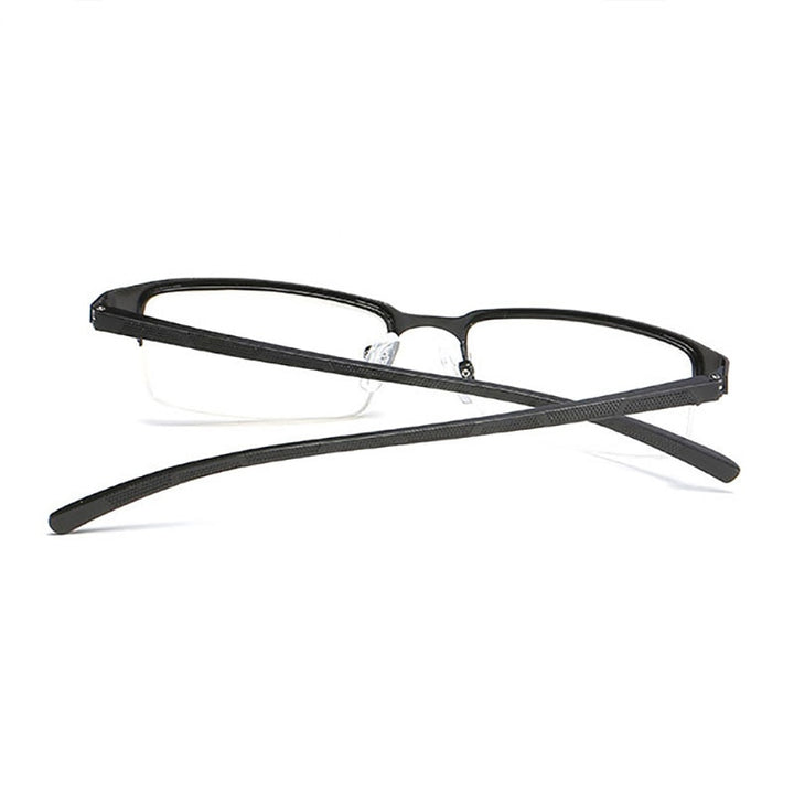 Hotochki Unisex Semi Rim Alloy Frame Non Spherical Lens Reading Glasses Xm073 Reading Glasses Hotochki