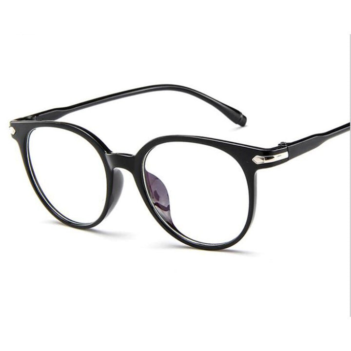 Hotochki Women's Full Rim Transparent Plastic Frame Eyeglasses 15959 Full Rim Hotochki