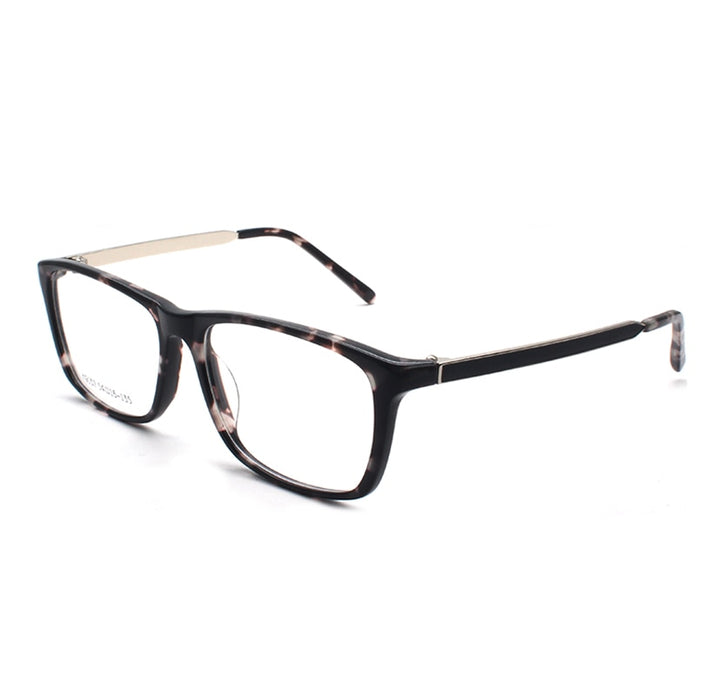 Reven Jate Unisex Full Rim Square Acetate Eyeglasses K9137 Full Rim Reven Jate C4