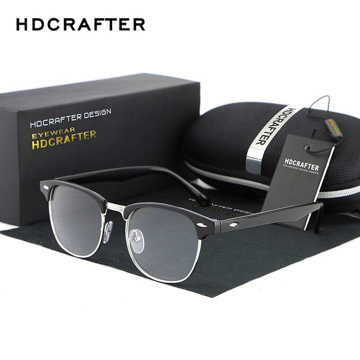 Hdcrafter Unisex Full Rim Round Acetate Frame Eyeglasses L8056 Full Rim Hdcrafter Eyeglasses