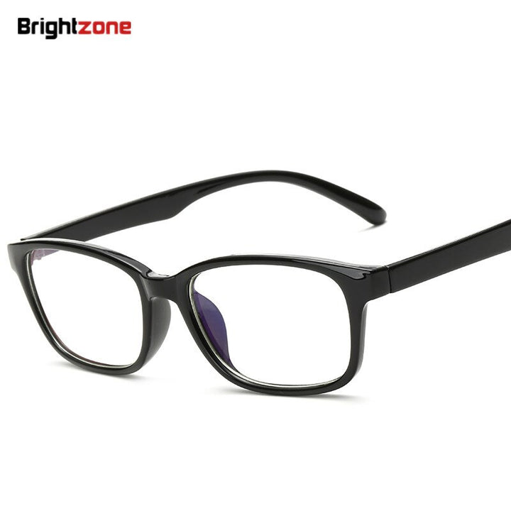 Brightzone Unisex Semi Rim Square Tr 90 Titanium Gaming Eyeglasses 5020 Semi Rim Brightzone