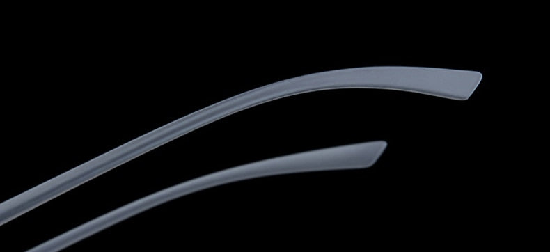 Hotony Men's Semi Rim Browline Alloy Frame Eyeglasses P8190 Semi Rim Hotony