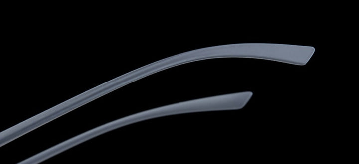 Hotony Men's Semi Rim Browline Alloy Frame Eyeglasses P8190 Semi Rim Hotony