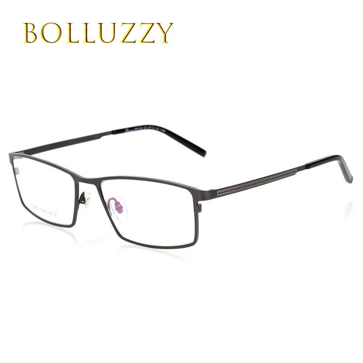 Men's Eyeglasses Full Rim Pure Titanium D8193 Full Rim Bolluzzy   
