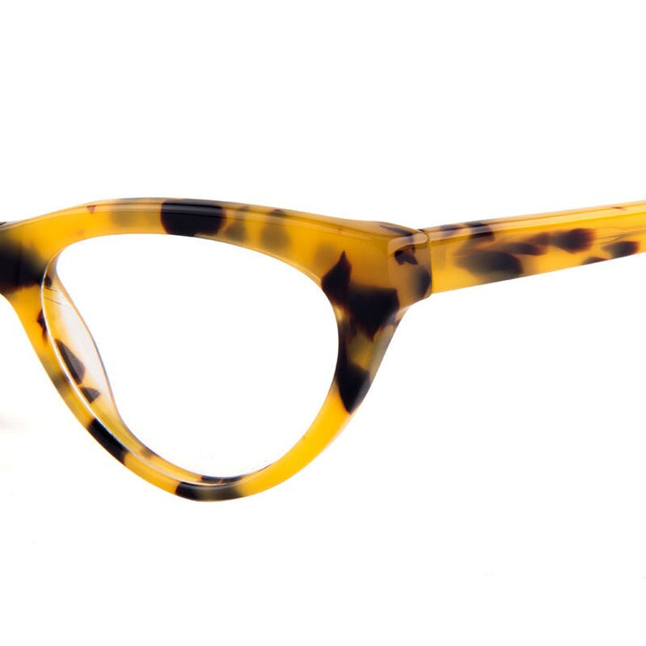 Gmei Women's Eyeglasses Cat-Eye Hypoallergenic Acetate Full Rim T8097 Full Rim Gmei Optical