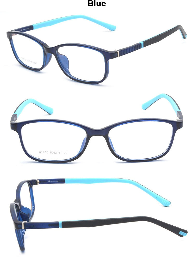Reven Jate Unisex Full Rim Square Acetate Eyeglasses S1015 Full Rim Reven Jate