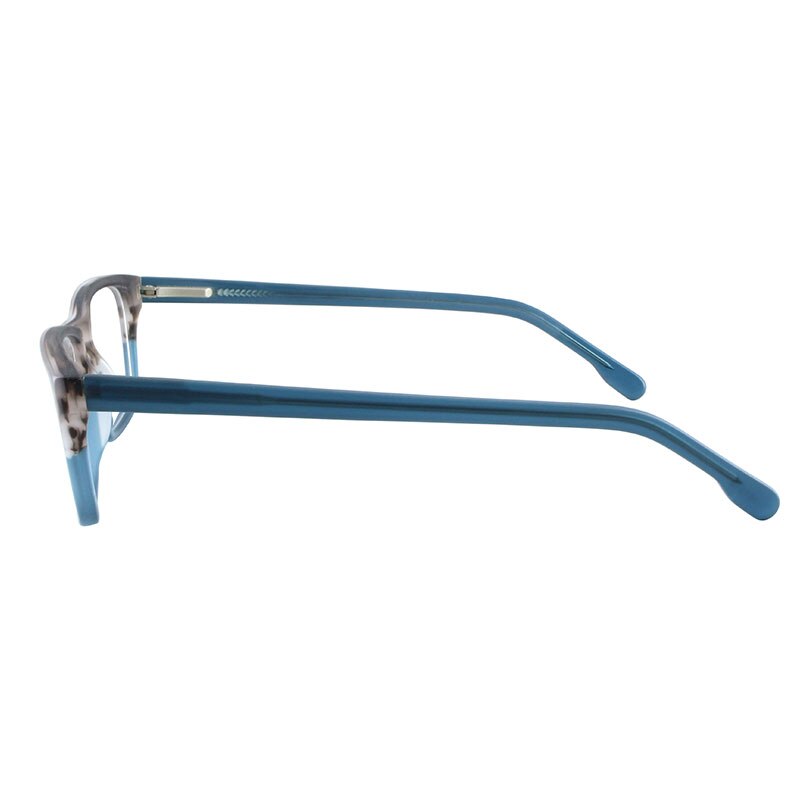 Gmei Unisex Full Rim Square Acetate Spring Hinge Eyeglasses T8061 Full Rim Gmei Optical