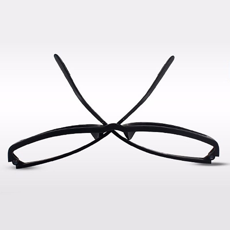 Reven Jate Unisex Full Rim Square Tr 90 Titanium Eyeglasses 1302 Full Rim Reven Jate