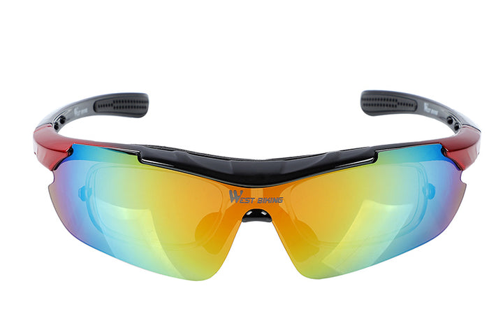 West Biking Unisex Full Rim Acetate Polarized Sport Sunglasses YP0703111AA Sunglasses West Biking
