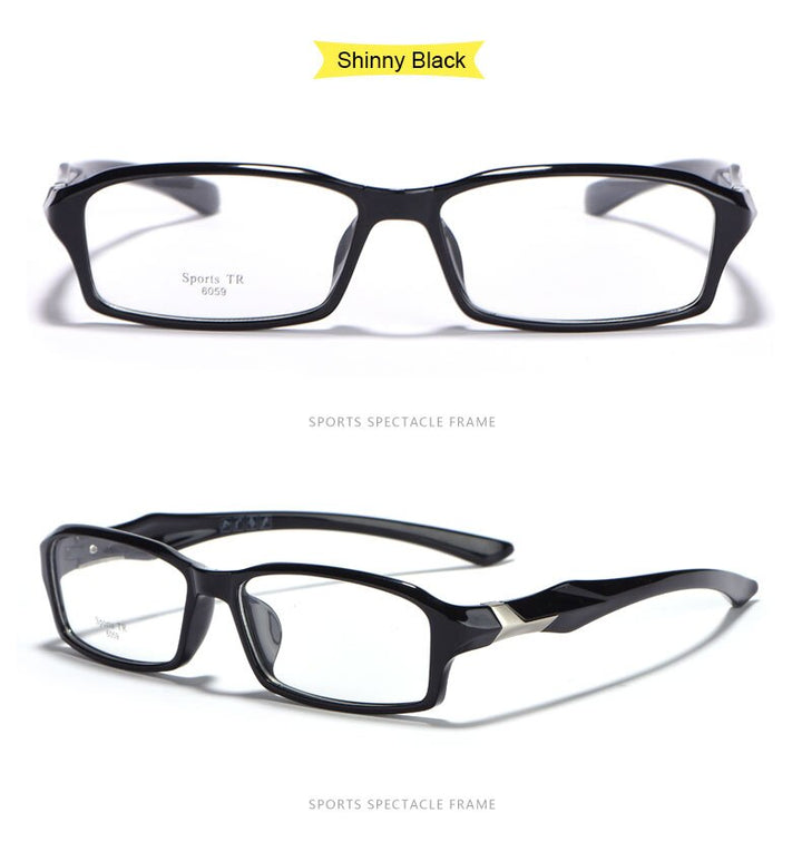 Hotochki Unisex Full Rim TR-90 Resin Frame Sport Eyeglasses 6059 Full Rim Hotochki