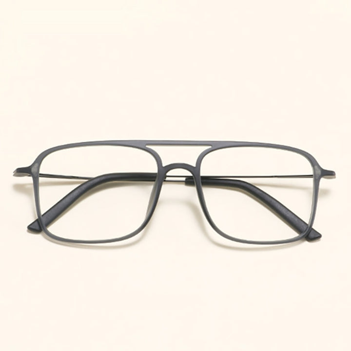 Hotochki Unisex Full Rim Ultem Resin Frame Eyeglasses 2235 Full Rim Hotochki gray