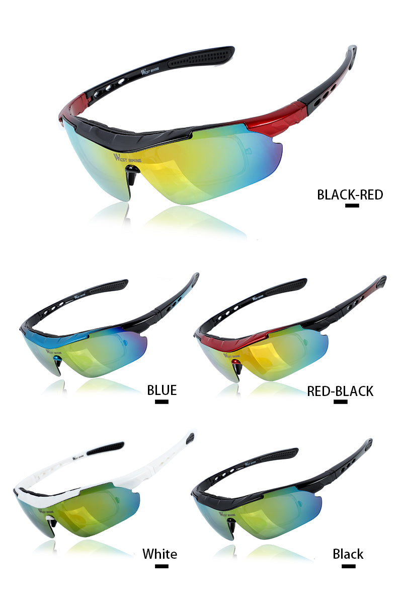 West Biking Unisex Full Rim Acetate Polarized Sport Sunglasses YP0703111AA Sunglasses West Biking