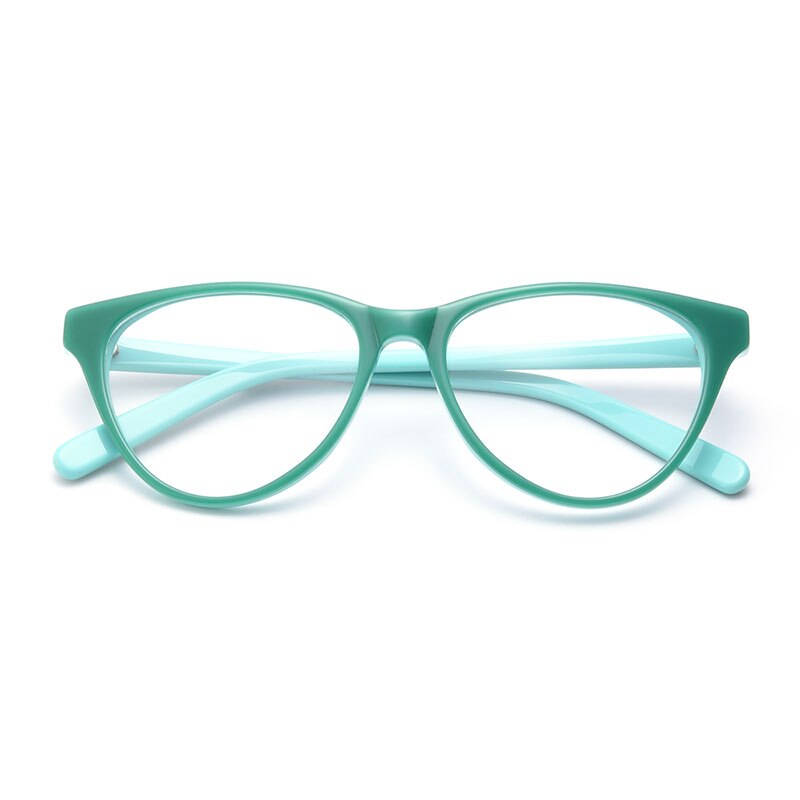Gmei Women's Eyeglasses Cat-Eye Hypoallergenic Acetate T8044 Full Rim Gmei Optical Default Title