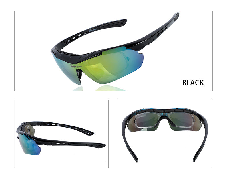 West Biking Unisex Full Rim Acetate Polarized Sport Sunglasses YP0703111AA Sunglasses West Biking