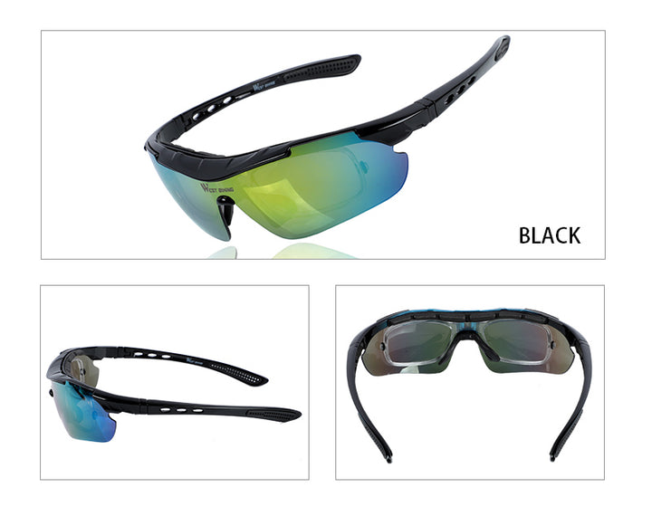 West Biking Unisex Full Rim Acetate Polarized Sport Sunglasses YP0703111AA Sunglasses West Biking