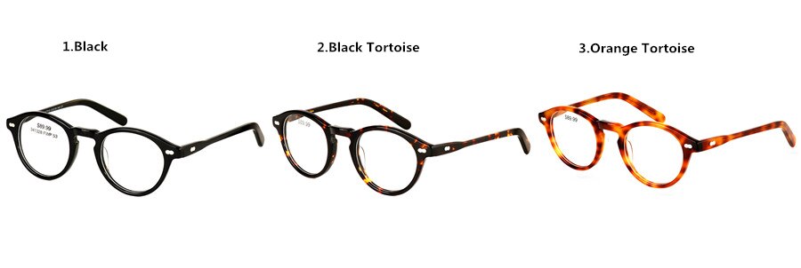 Hotony Women's Full Rim Acetate Frame Eyeglasses Sd1229 Full Rim Hotony