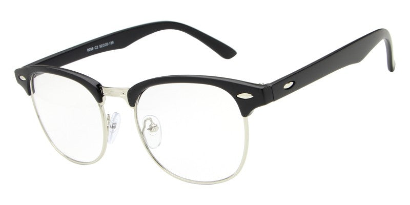 Hdcrafter Unisex Full Rim Round Acetate Frame Eyeglasses L8056 Full Rim Hdcrafter Eyeglasses