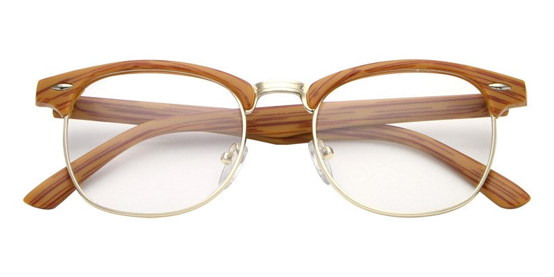 Hdcrafter Unisex Full Rim Round Acetate Frame Eyeglasses L8056 Full Rim Hdcrafter Eyeglasses