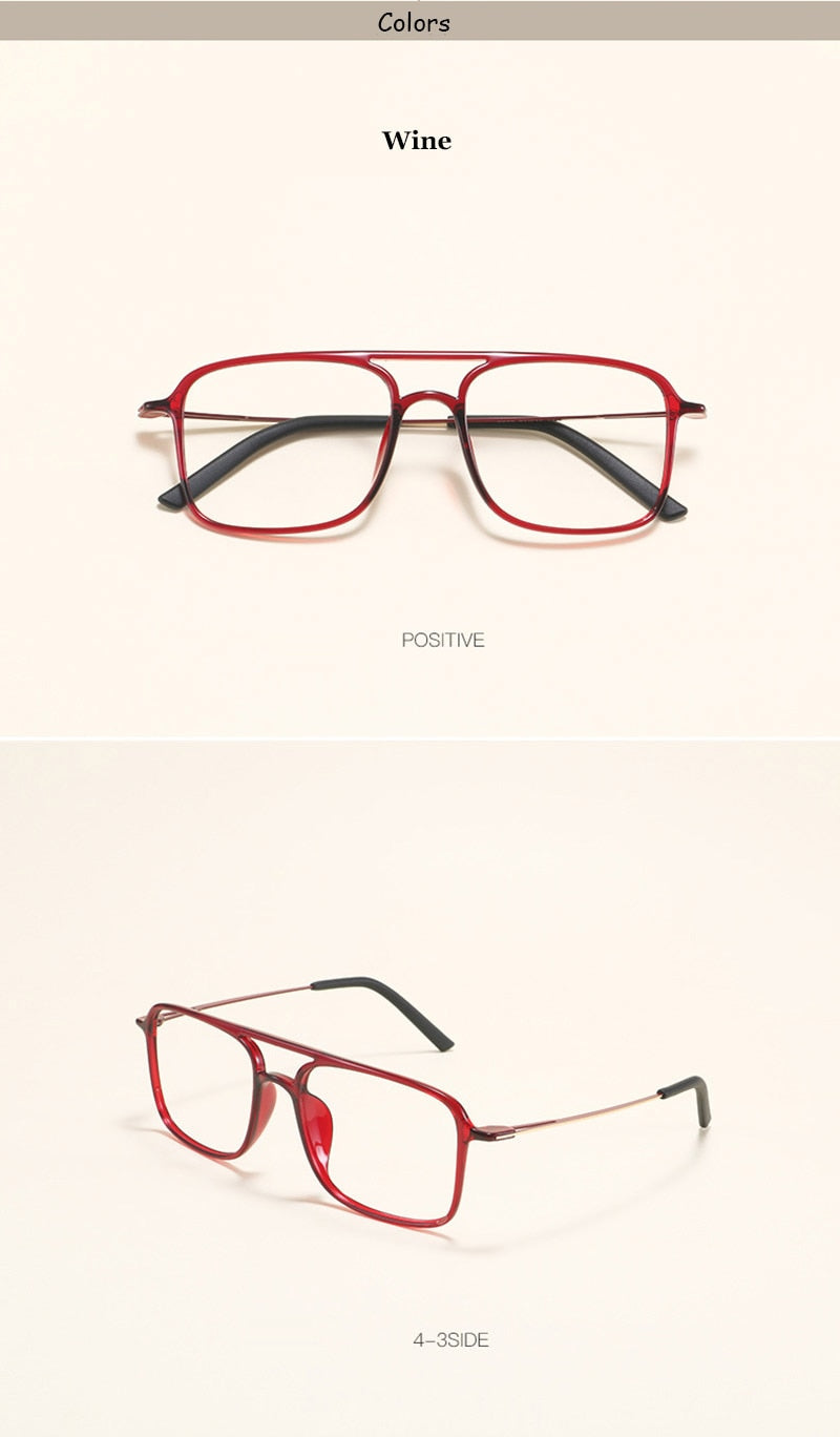 Hotochki Unisex Full Rim Ultem Resin Frame Eyeglasses 2235 Full Rim Hotochki