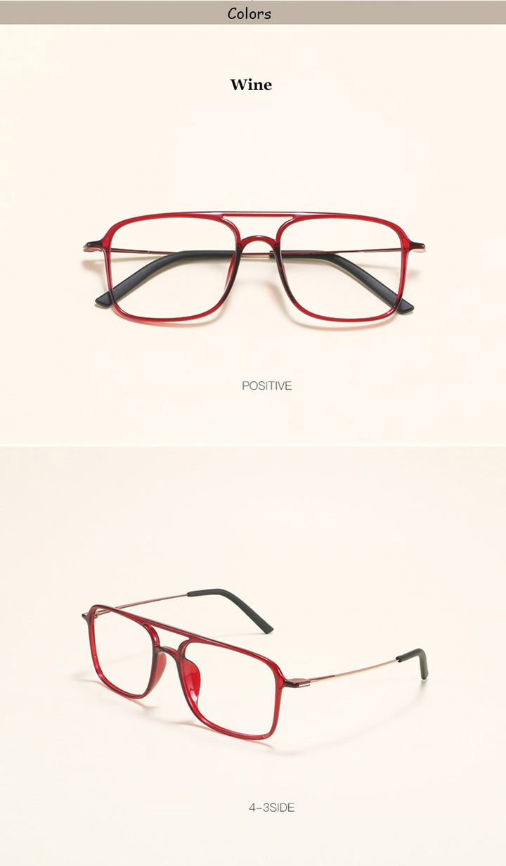 Hotochki Unisex Full Rim Ultem Resin Frame Eyeglasses 2235 Full Rim Hotochki