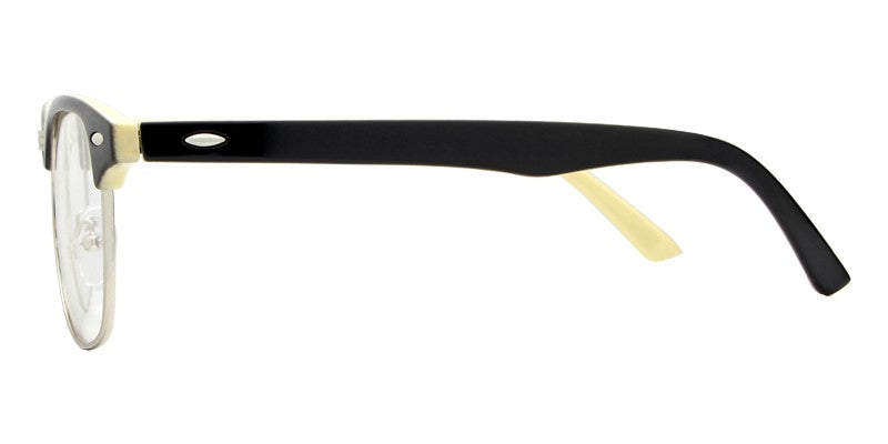 Hdcrafter Unisex Full Rim Round Acetate Frame Eyeglasses L8056 Full Rim Hdcrafter Eyeglasses