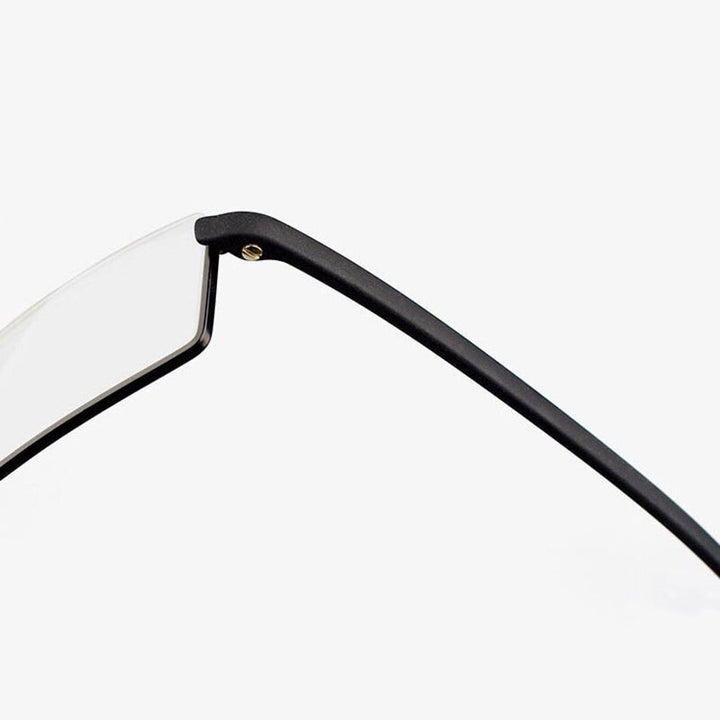 Reven Jate Unisex Semi Rim Rectangle Alloy Reading Glasses R131 Reading Glasses Reven Jate