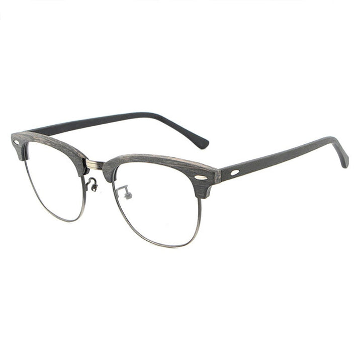Reven Jate Unisex Full Rim Oval Acetate Eyeglasses Hb027 Full Rim Reven Jate