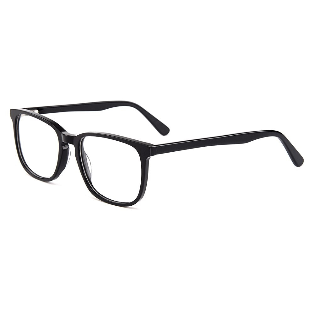 Gmei Unisex Eyeglasses Acetate Square Full Rim Spring Hinges Yh6028 Full Rim Gmei Optical