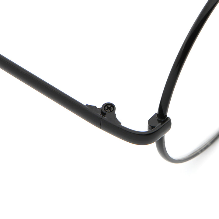 Hdcrafter Women's Full Rim Round Alloy Frame Eyeglasses Lx3048 Full Rim Hdcrafter Eyeglasses